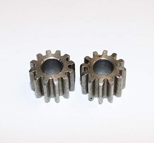 4pieces/lote diâmetro: 14mm 1m -12teeth aço plano Micro Modelo Motor DIY Pequena engrenagem de esporão -Hole D: 6mm