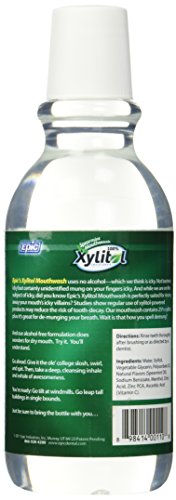 Epic Xyitol Spearmint saborou a boca da boca, 16 onças