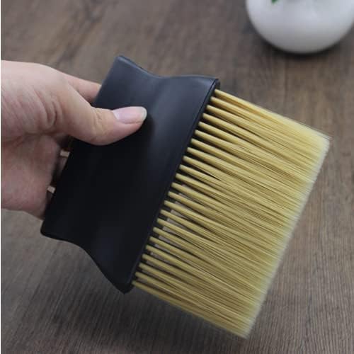N / B 3 peças Brush de espanador de pescoço, firme e sem derramamento, escova de escova de cabelos escova de cabelo doméstico de limpeza, ferramenta profissional de salão