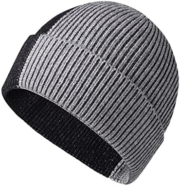 Capas de beisebol feminino Capéu de fio tricotaram o chapéu de pulôver masculino de retalhos de retalhos de feminino frio