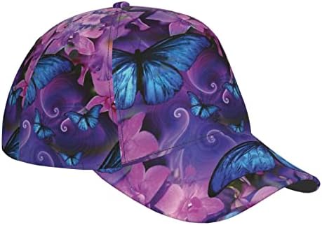 Tie Dye Dye Marijuana Baseball Cap Snapback Hat para homens e mulheres com faixa de alça de cabeça ajustável, chapéus