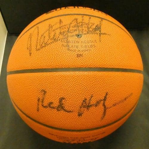 1991 NYC Basketball assinou indução HOF Red Holtzman Nate Archibald com JSA COA - Basquete autografado