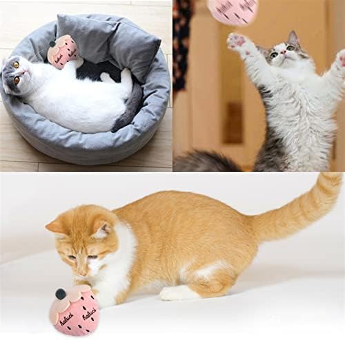 Jinyawei gato brinquedo mini gato moendo brinquedos de catnip catnip thumb cat dentes de gato brinquedos de gatinho de estimação para mastigação de garras de brinquedo Pão