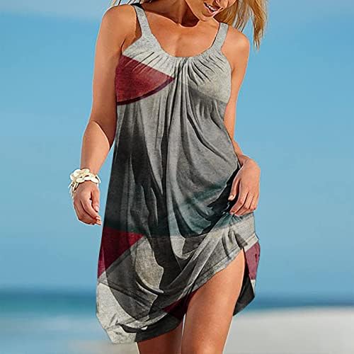Vestido feminino para verão 2023 Boho Floral Dress Dress Vestido de verão Mini vestidos de tshirt praia de praia