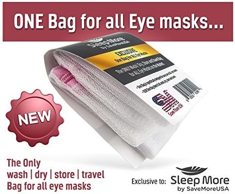 Máscara do sono Máscara para dormir para homens ou mulheres. Uma máscara de viagem de cetim branca de qualidade e ajuda natural para