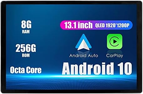 WOSTOKE 13.1 Android Radio CarPlay & Android AUTO AUTORADIO NAVEGAÇÃO DE NAVEGAÇÃO DE CARRO Multimídia GPS Crega de toque RDS RDS