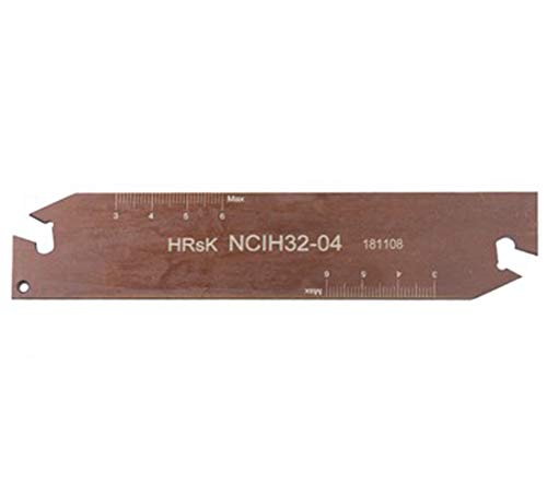 NCIH32-4 Blade ajustável de parada positiva para corte de auto-travamento GTN 4 Inserções