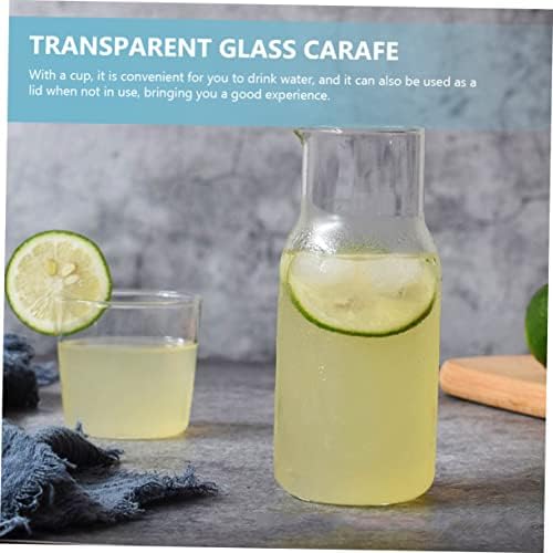 Dispensador de chaleira de chá de vidro do jarro de água fria dispensador de bebida de vidro de vidro de vidro de vidro de vidro
