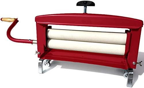 Calliger Clothes Wringer - Melhor remoção de umidade do que a máquina de lavar portátil/secador portátil - Fortaleza pesada fora da lavanderia da grade | Toalha perfeita Reding para pano de camurça, esponja de telha, etc.