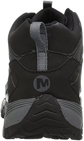 Merrell Kid's Moab FST Mid Watersperme Highking Boot, preto, 1,5 W