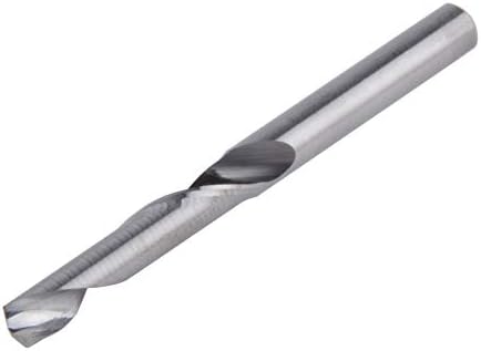 Ferramentas de corte XMeifeits 3pcs 4x22mm Cutters de moagem de flauta única para ferramentas CNC de alumínio painéis compostos de alumínio, painéis compostos de alumínio