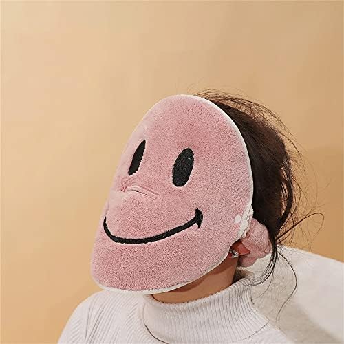 N/A Toalha facial rosa compressa quente compressa fria compressa dupla camada dupla espessante hidratante tampa da máscara doméstica