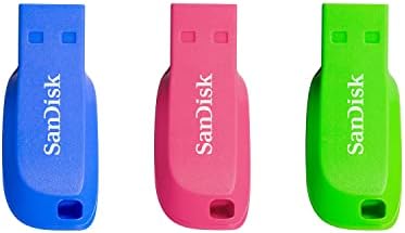 Sandisk Cruzer Blade 64 GB USB 2.0 Flash Drive - Blue elétrico