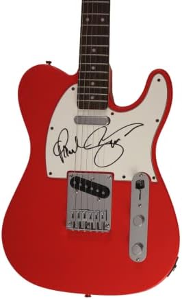 Paul Simon assinou o autógrafo Red Fender Telecaster Guitar WiP com James Spence JSA Carta de Autenticidade - Simon & Garfunkel
