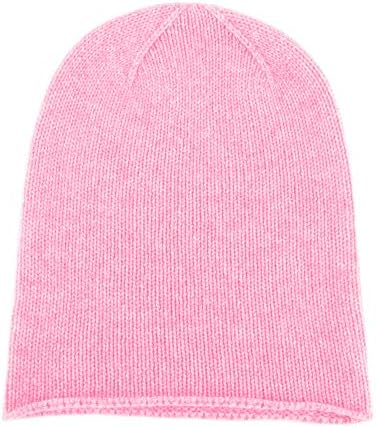 Shorts of Hawick Women Feminino Cashmere Beanie Hat - Pink - Handmade na Escócia por Love Cashmere