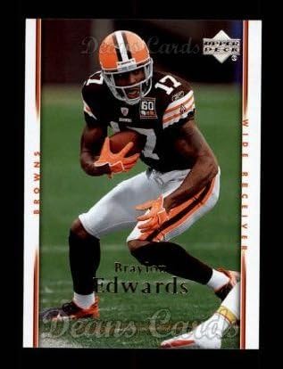 2007 Deck superior # 45 Braylon Edwards Cleveland Browns-Fb NM/MT Browns-Fb Michigan