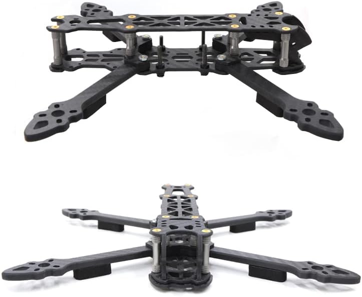 5 polegadas de fibra de carbono FPV Racing Drone Quadcopter Frame com braço de 5 mm