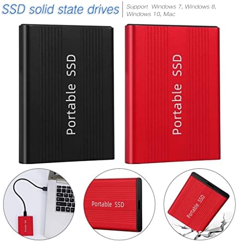 Chunyu portátil SSD USB 3.0 USB-C 1TB 500 GB DISCO DE ESTADO SOLID EXTERNAL 6.0 GB/s Drive rígida externa para câmera
