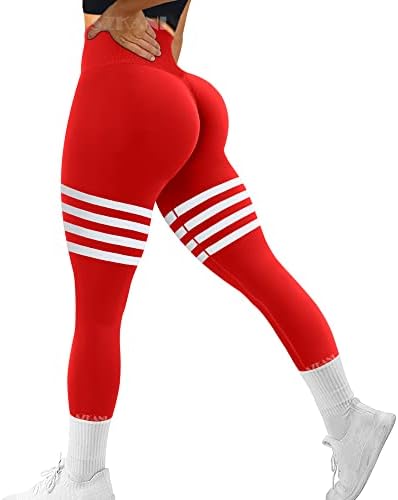 Szkani Leggings para mulheres Scrunch Butt Leggings Booty High cintura de ioga calças de ginástica perfeitas