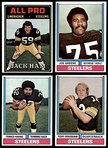 1974 Topps Pittsburgh Steelers Set Pittsburgh Steelers VG Steelers