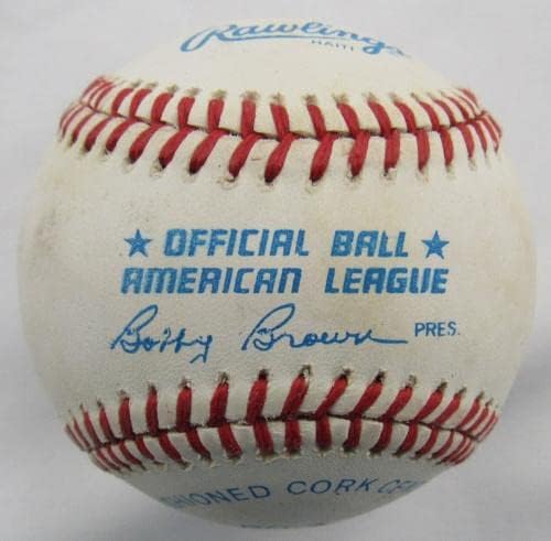 Mike Boddicker assinou o Autograph Autograph Rawlings Baseball B108 - Baseballs autografados