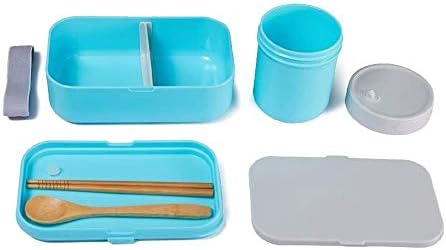Lunch Box Bento Crisper Conjunto, lancheira de forno de microondas com lata de sopa, lanchonete portátil PP Material Hot, grande