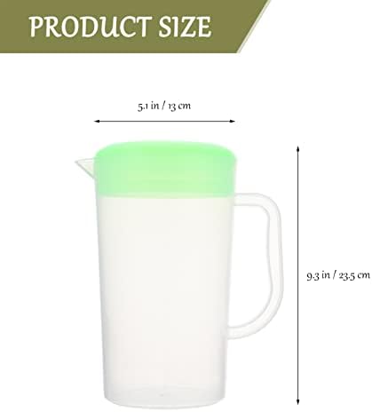 A jarra de água da BRITA Limonada fornece arremessadora de plástico transparente com jarro de água com alça com alça