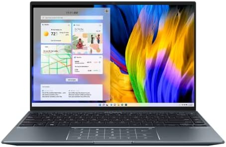 ASUS 2022 ZenBook 14x laptop slim 14 2,8k HDR 12th Intel Core i7-12700h 14 núcleo Iris Xe Graphics 16GB DDR5 512GB