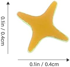 Adesivos de unhas stobok 10 pacote estrelas brilho unhas lantejacas holográficas lantejoulas de unhas holográficas de quatro