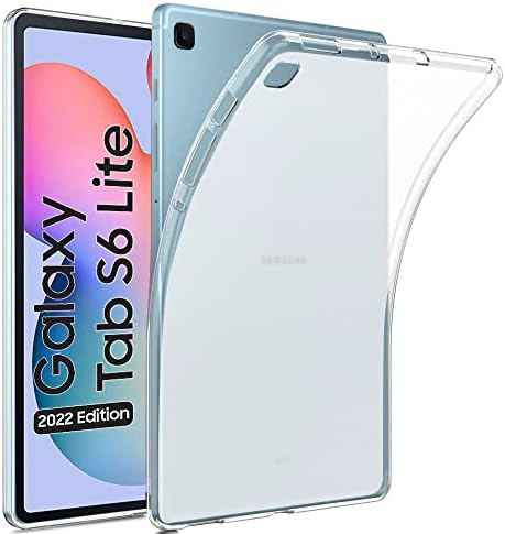 Zeking projetado para a caixa Samsung Galaxy Tab S6 Lite 10.4 P610/P651, Anti-arranhão Ultra Slim TPU TPU Rubrote
