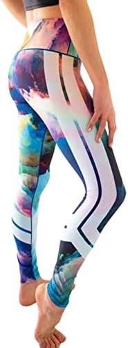 Posca do Colorado Yoga Pant-Multi-XS de Wearcolor Yoga Printed-Xs Womens Leggings de Yoga Multi Impressa LEGRECOLOR L