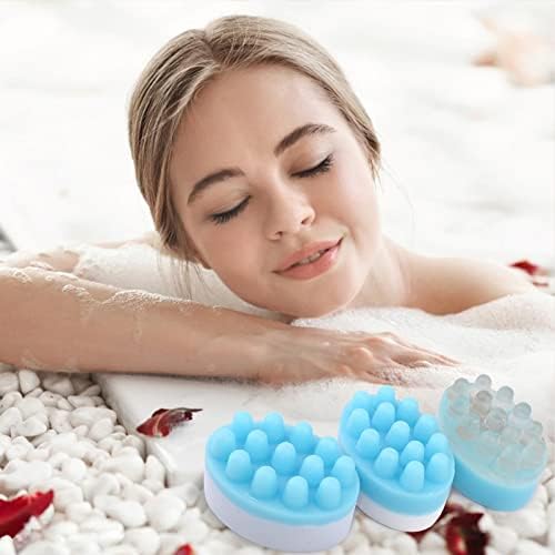 Moldes de sabão de massagem de silicone actvty, 2 pacote 3D de pente de cabelo molde de gelo, moldes de sabão de silicone