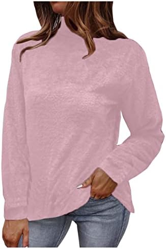 Camisola de malha de malha 2022 suéter sólido o-pescoço de manga longa malha de malha solta Sweter térmico suéter grosso top