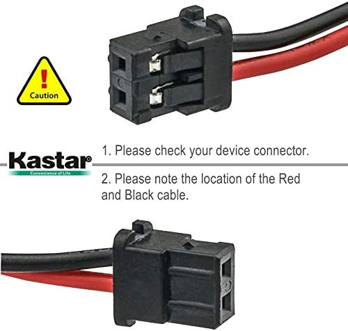 Kastar 2-Pack 2/3AA 3.6V 800mAh Ni-MH Battery Replacement for Sony SPP-AQ500 SPPAQ600 SPP-AQ600 SPP-D15 SPPID300 SPP-ID300