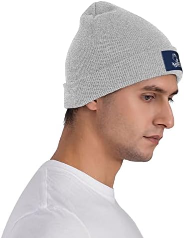 Parndeok Xavier Universidade unissex adulto malha chapéu de chapéu para homens Mulheres Capéu de chapéu confortável