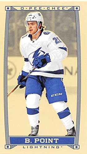 2019-20 O-PEE-Chee Caramel Mini #C-13 Brayden Point Tampa Bay Lightning NHL Hockey Trading Card