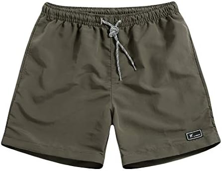 Shorts atléticos masculinos verão fino e secagem de calças de praia esportes casuais calças de tamanho curto