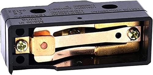 Chave de limite de depila dobradiça de rolo curto normalmente aberta/fechamento interruptor limite da alavanca de alavanca Z-15GW22-B interruptores