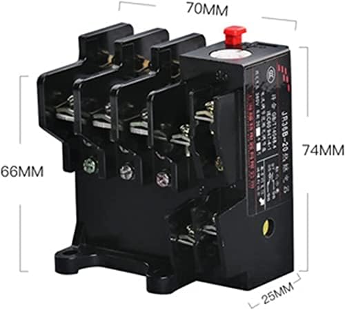 Relé Térmica de relé Xiangbinxuan Relé de sobrecarga térmica JR36-32 Especificação 690V 16/22/32a Partes de cobre Rebardia