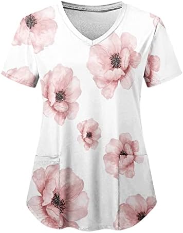 Camisetas para mulheres listradas listradas casuais leves plus size clássico pescoço quadrado de verão camisetas de manga