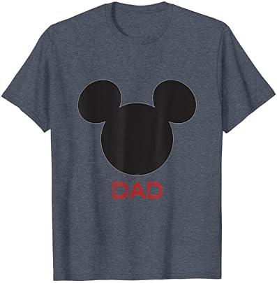 T-shirt da família Disney Mickey Mouse Pai