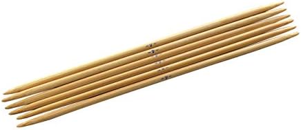 Tanimura Bamboo Wood Newswallow Play Short 6 agulhas 5,9 polegadas No. 4