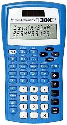 Voltar à escola Texas Instruments Fundamental Ti-30x IIS, Kit de suprimento de calculadora científica de 2 linhas,