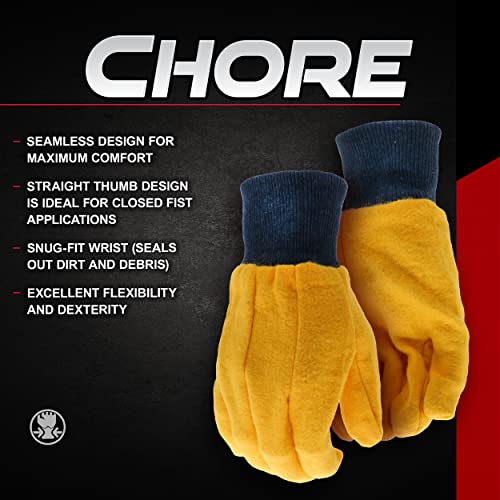 Chefe Men's Yellow Thore Geral Final Faction Luve, 12-pacote, design reto de polegar, conforto, pulso elástico, grande,