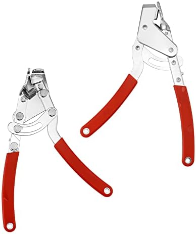 QWORK Quarto extrator de cabos de mão, puxador de tensão profissional ferramenta de aço de aço do shifter de shifter de cabo