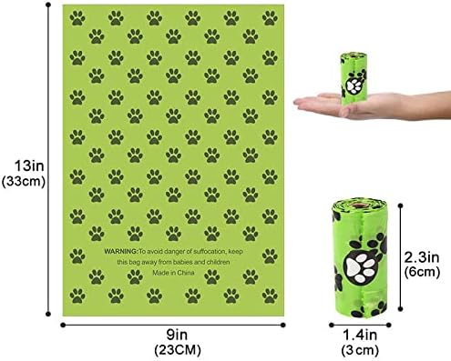 Saco de lixo para animais de estimação Biodegradável Roll Smag Potty Dog Saco de cocô Dog Saco de cocô Pet Potty Bag Substituição