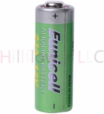 Hillflower 5 peças 23A A23 Mn21 GP23 23 23e Bulk 0% Mercúrio 0% Hg 12V Bateria alcalina
