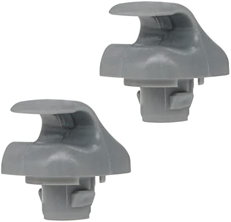 AMAVOLER 2 PCS Grey Interior Sun Visor Clips SunVisor Clip Substituição Fit para Honda Civic 96-14,07-11cr-V, 98-07