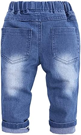 Toddler garotas meninas fora de ombro camiseta tops hole jeans jeans compridos roupas 2pcs