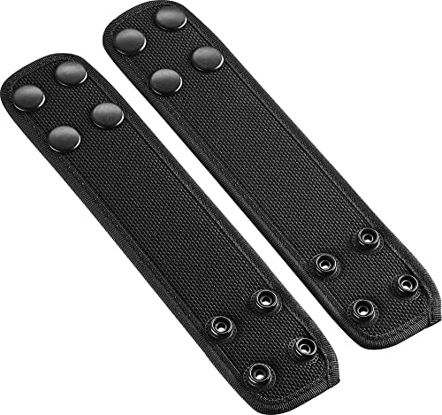 Cinturão de serviço de nylon perfeito, com ajuste perfeito, largura dupla de 1,75 polegada para cintos de 2 1/4 de polegada de largura,